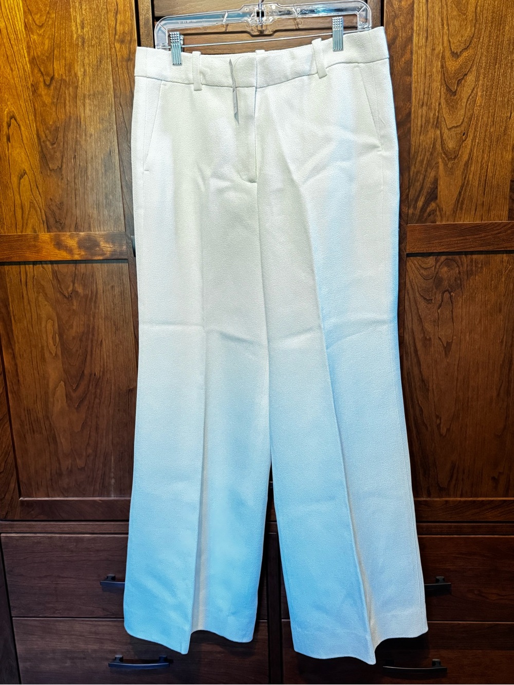 Women’s NWT Cream Wide-Leg J Crew Dress Pants